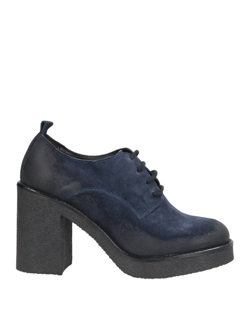 BARBARA BRERA Schnürschuh Damen Blau von BARBARA BRERA
