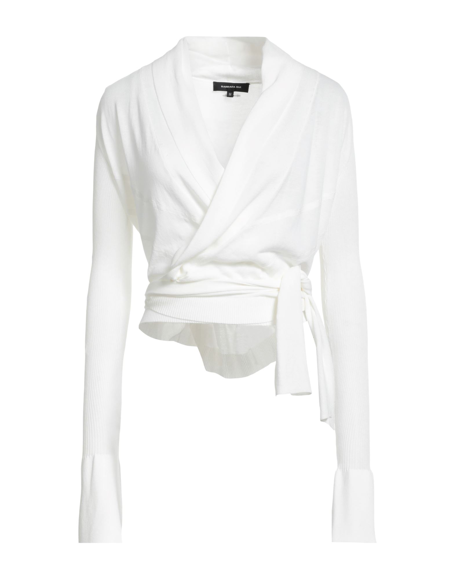 BARBARA BUI Wickelpullover Damen Weiß von BARBARA BUI