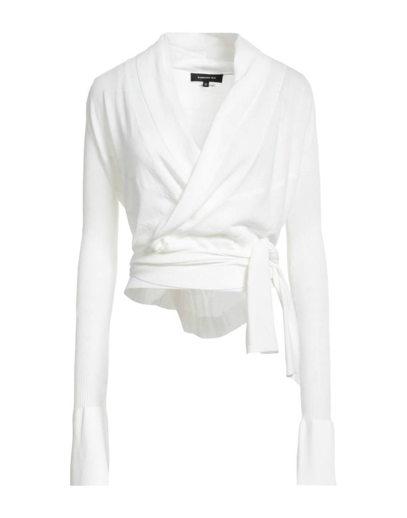 BARBARA BUI Wickelpullover Damen Weiß von BARBARA BUI