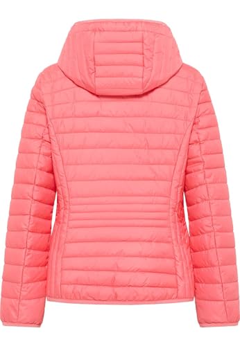 BARBARA LEBEK Damen Steppjacke mit Kapuze Coral orange - 46 von BARBARA LEBEK