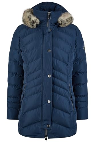 BARBARA LEBEK Jacke mit Webpelz Indigo - 44 von BARBARA LEBEK
