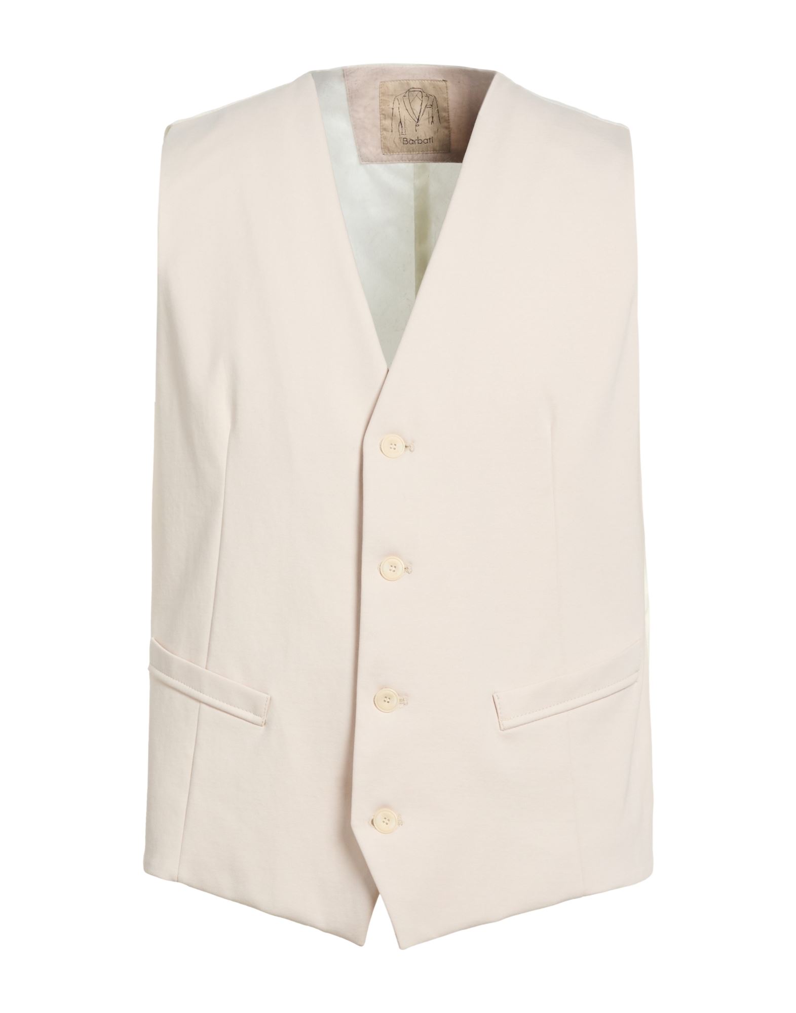 BARBATI Couture-weste Herren Off white von BARBATI