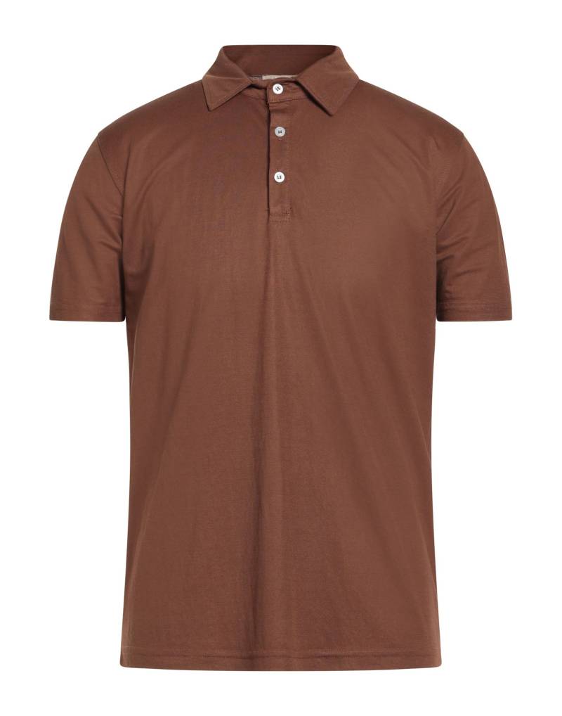 BARBATI Poloshirt Herren Braun von BARBATI