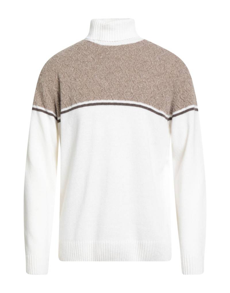 BARBATI Rollkragenpullover Herren Beige von BARBATI