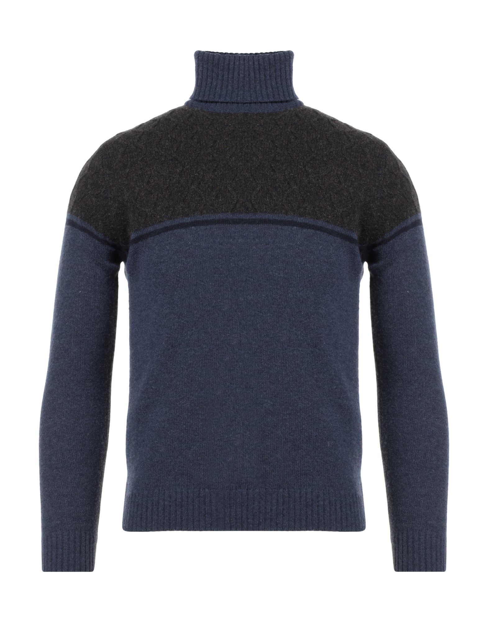 BARBATI Rollkragenpullover Herren Marineblau von BARBATI