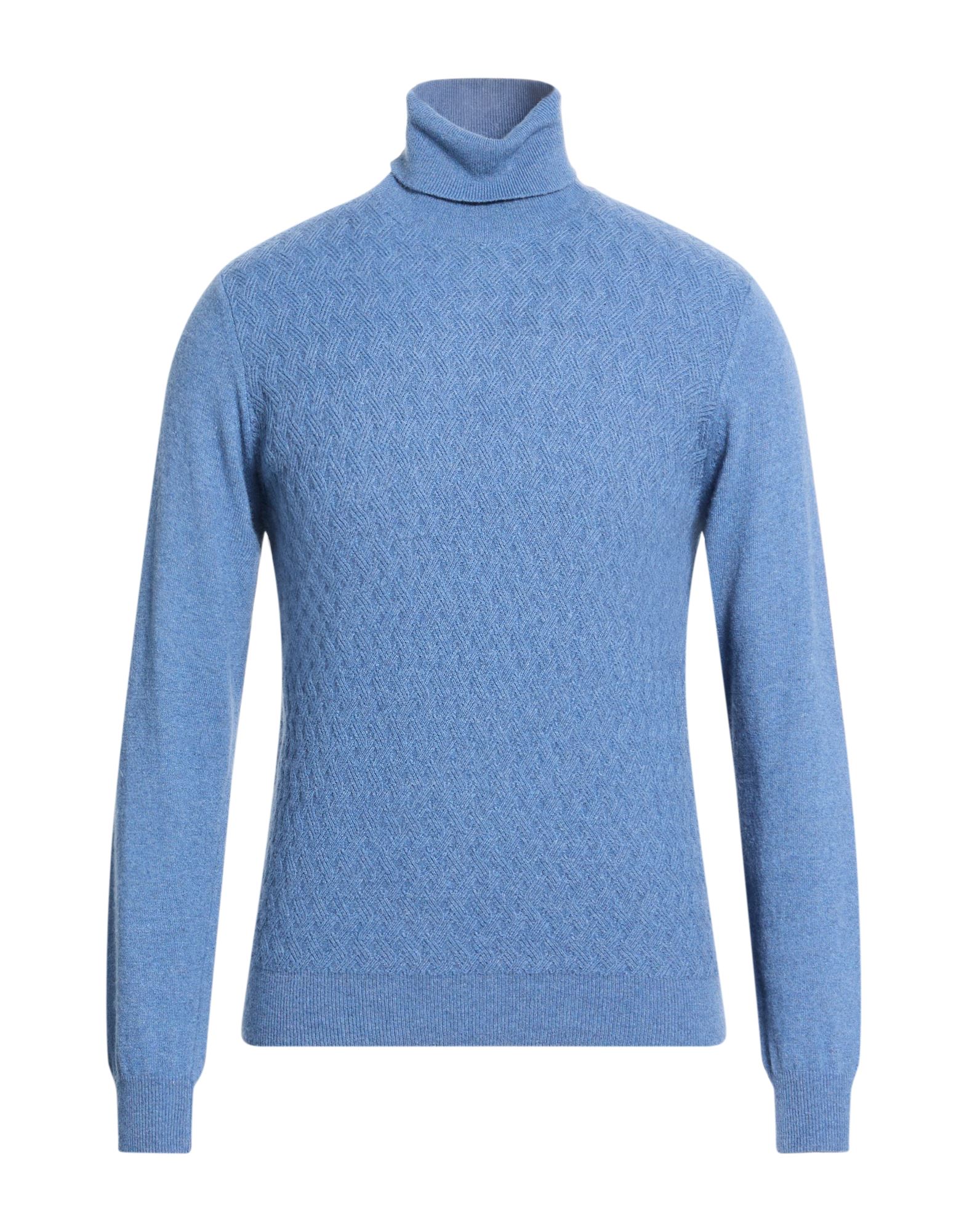 BARBATI Rollkragenpullover Herren Taubenblau von BARBATI