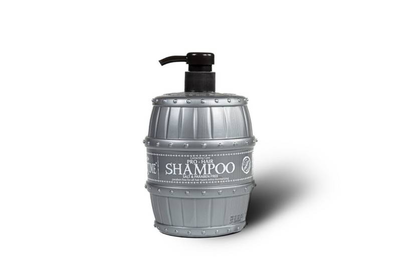 BARBERTIME Haarshampoo Keratin Shampoo Salz & Parabenfrei Kabinettshampoo 1000ml von BARBERTIME
