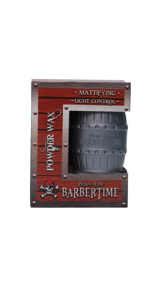 BARBERTIME Haarwachs Haarpuderwachs Powder Wax 20g Matt Volume Leichter Halt von BARBERTIME