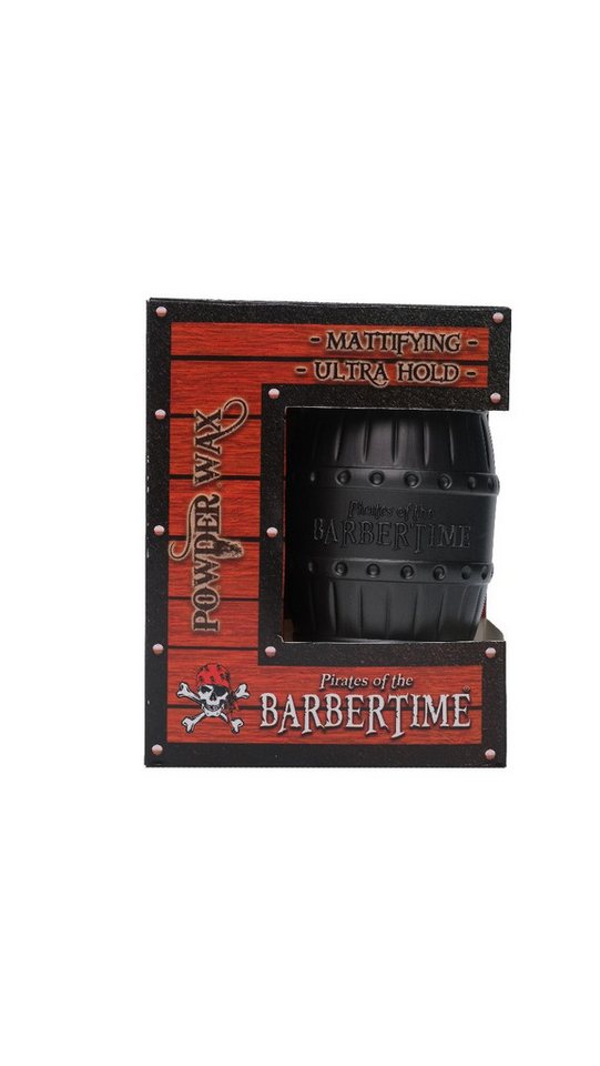 BARBERTIME Haarwachs Haarpuderwachs Powder Wax 20g Matt Volume Ultra Starkes Halt von BARBERTIME