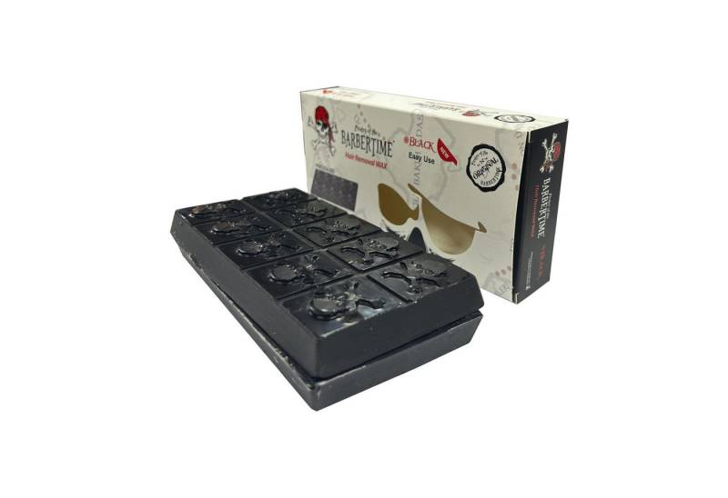 BARBERTIME Warmwachs-Haarentferner Heißwachs Hair Removal Wax Haarentfernungswachs 500g Black von BARBERTIME