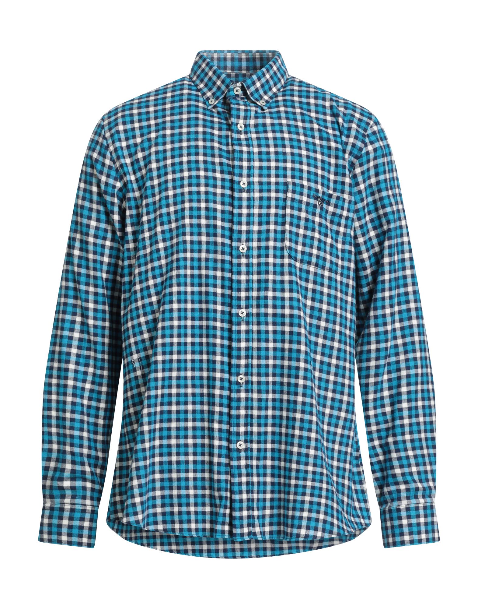 BARBOUR Hemd Herren Azurblau von BARBOUR