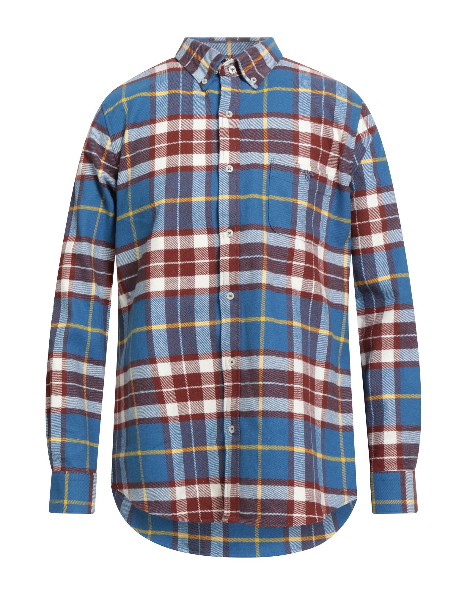BARBOUR Hemd Herren Azurblau von BARBOUR