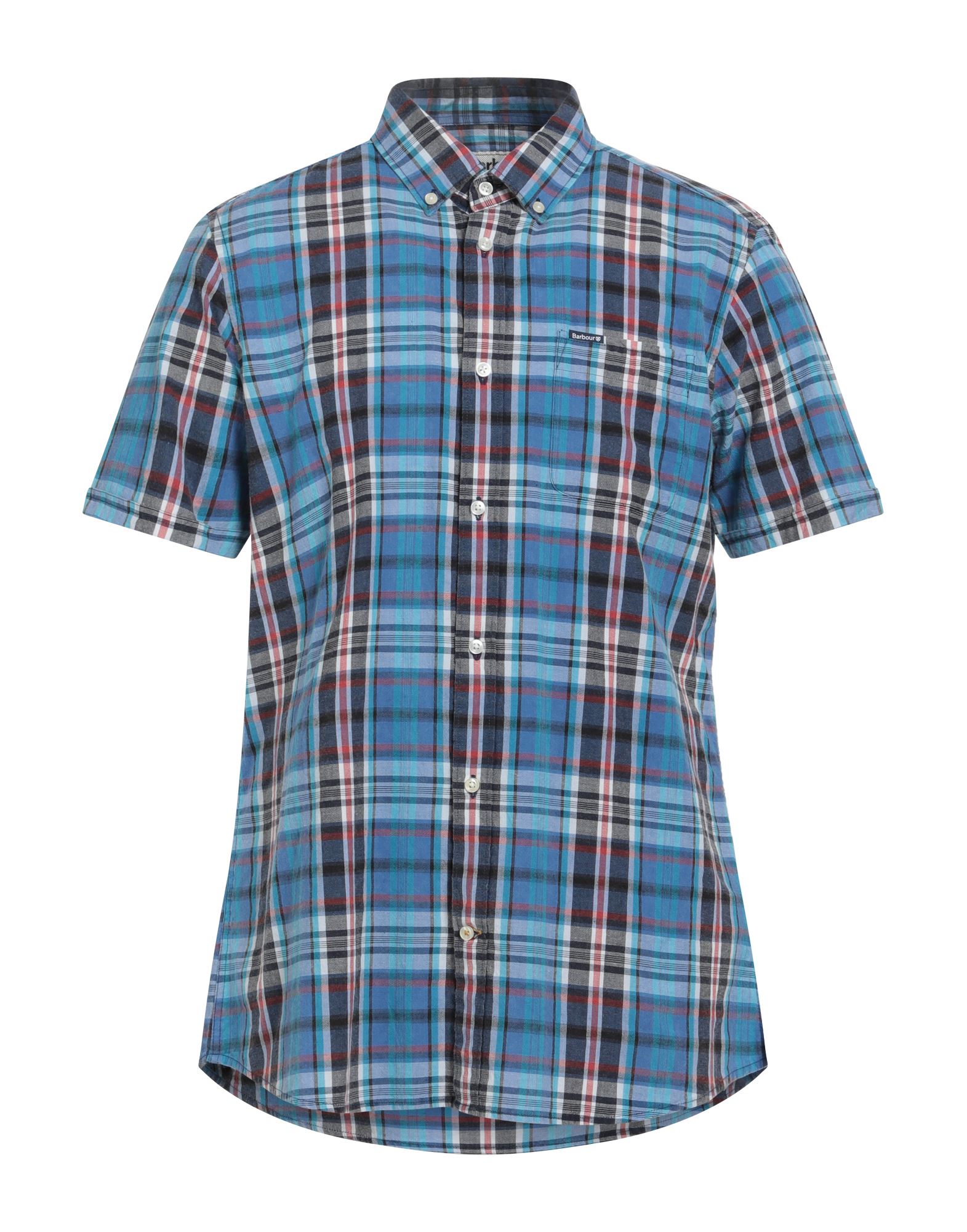 BARBOUR Hemd Herren Azurblau von BARBOUR