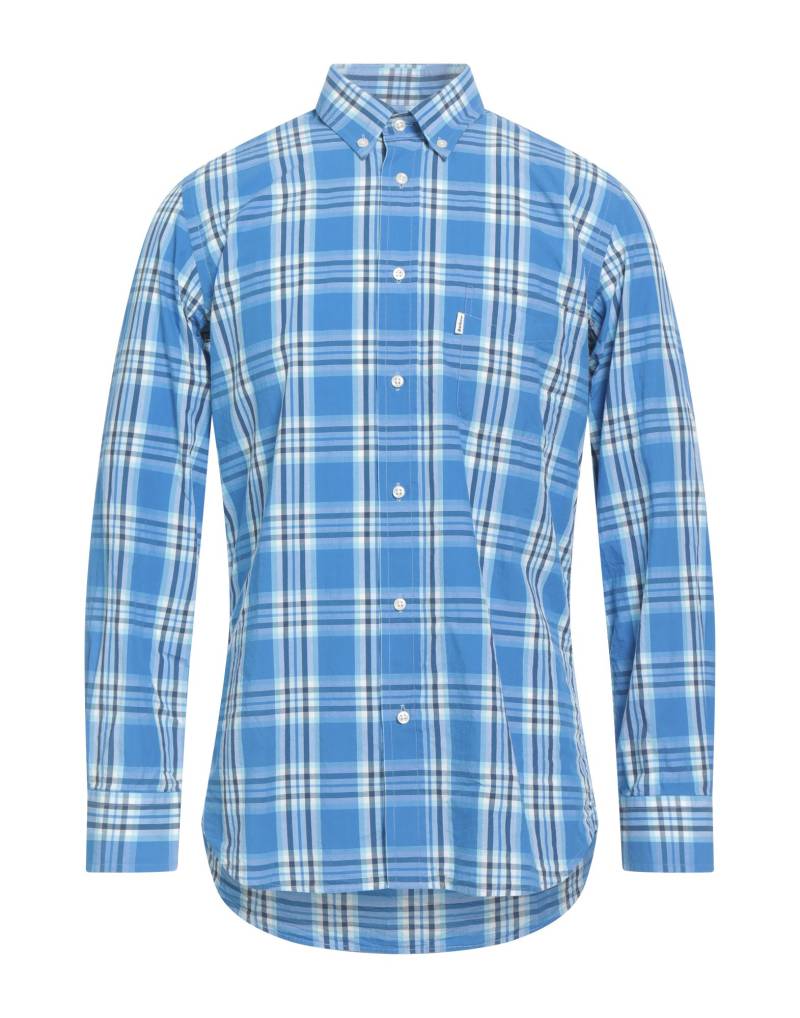 BARBOUR Hemd Herren Azurblau von BARBOUR
