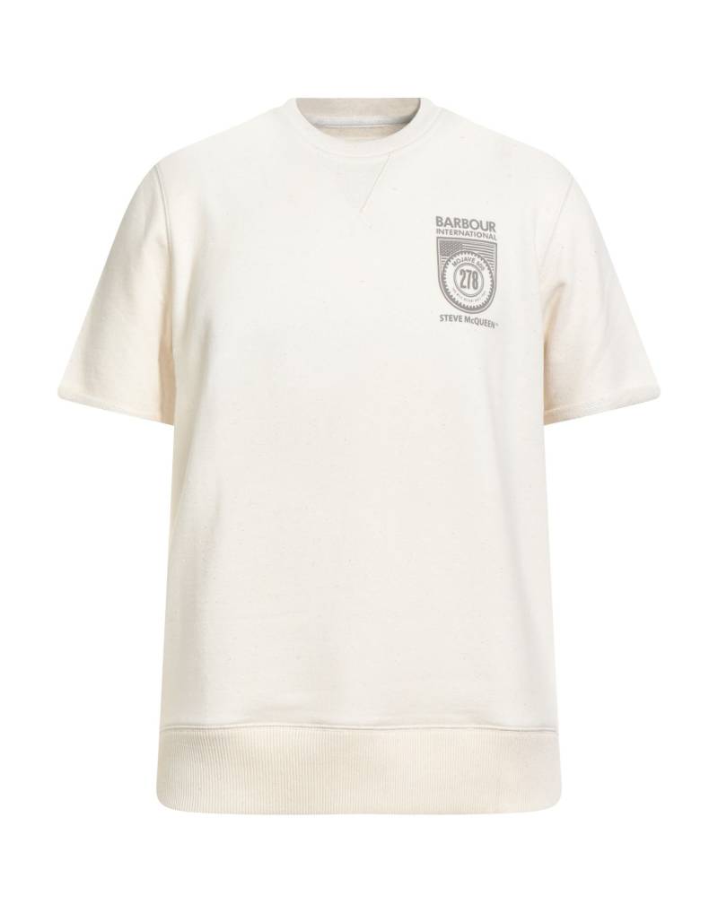 BARBOUR Sweatshirt Herren Cremeweiß von BARBOUR
