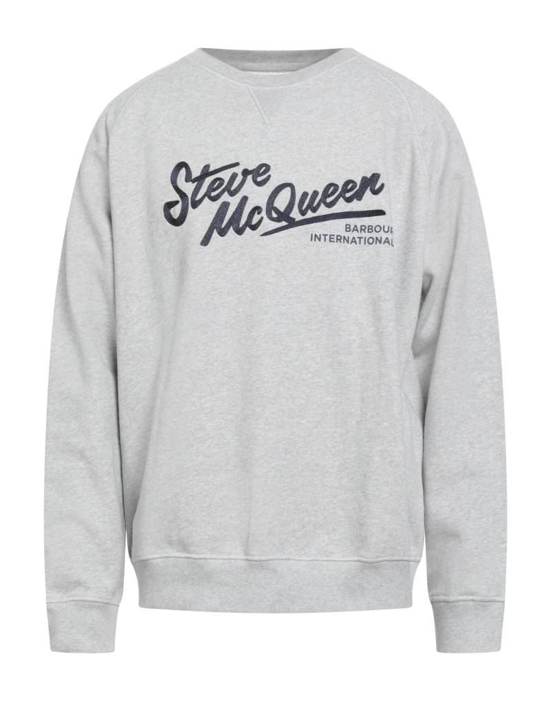 BARBOUR Sweatshirt Herren Hellgrau von BARBOUR