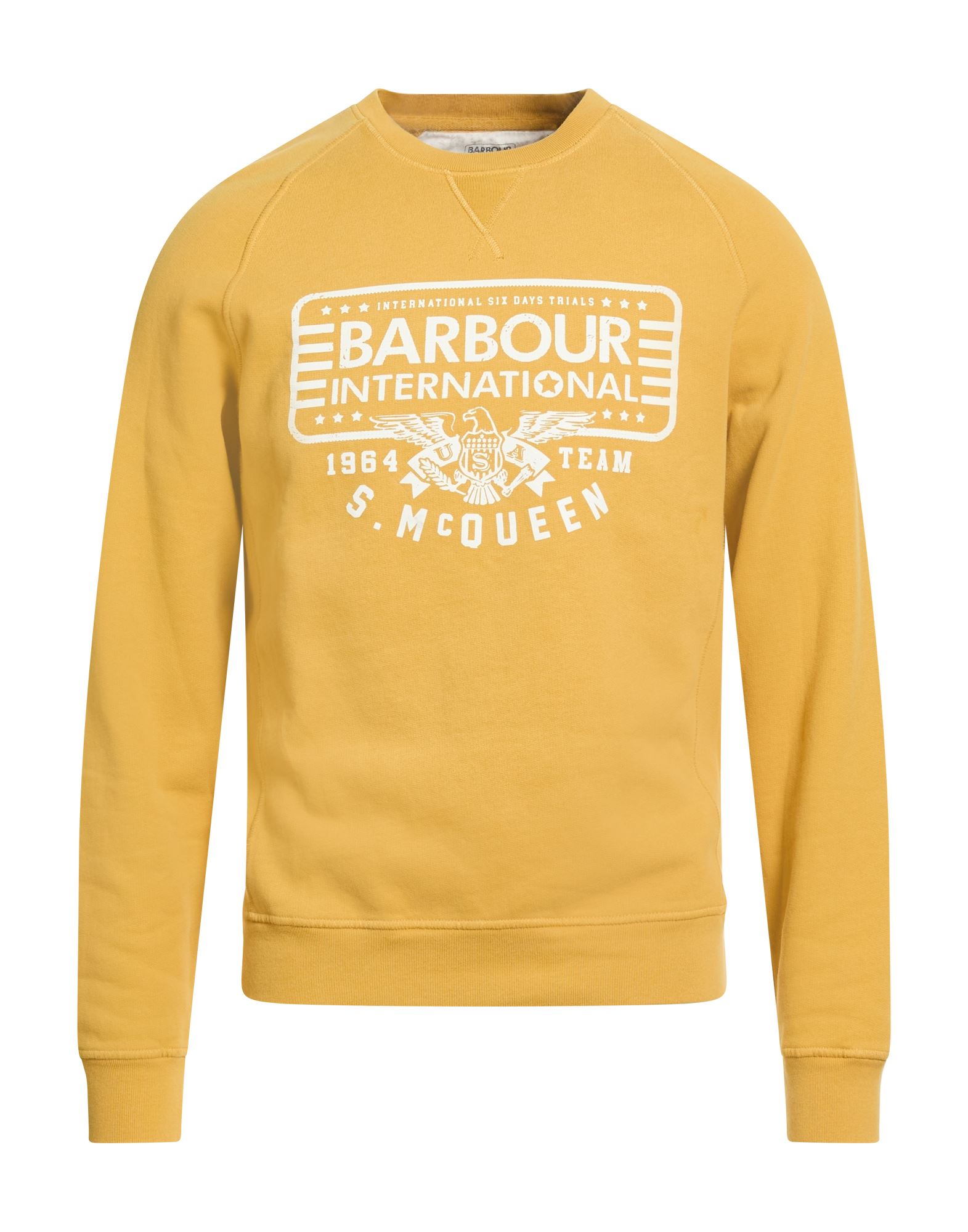 BARBOUR Sweatshirt Herren Senf von BARBOUR