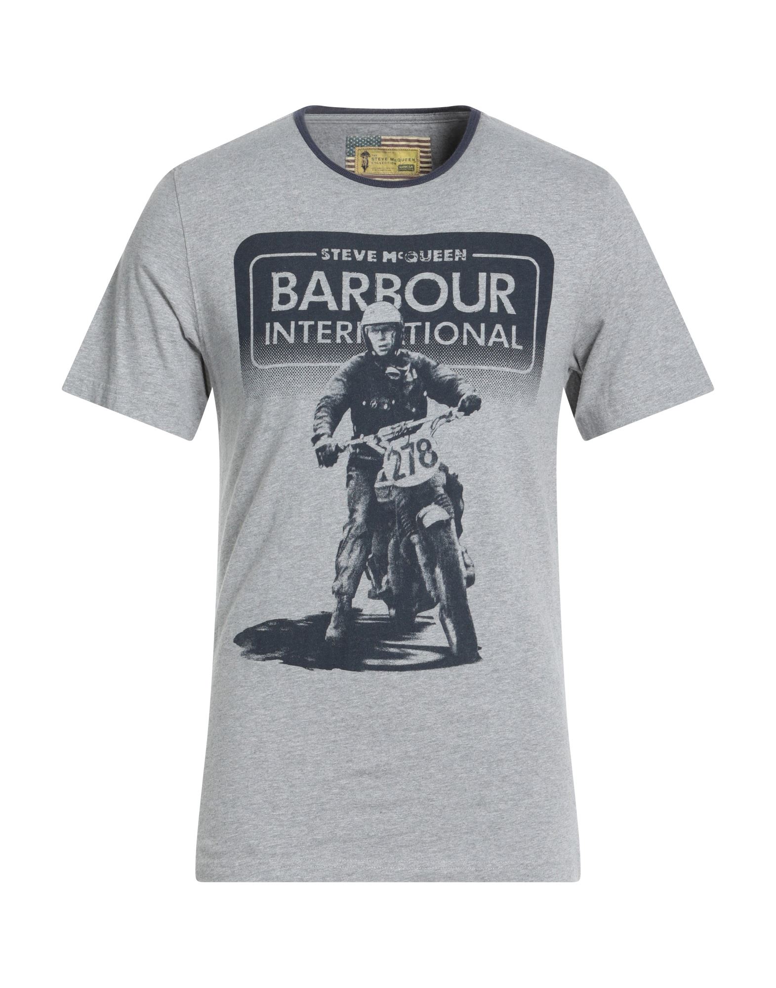 BARBOUR T-shirts Herren Grau von BARBOUR