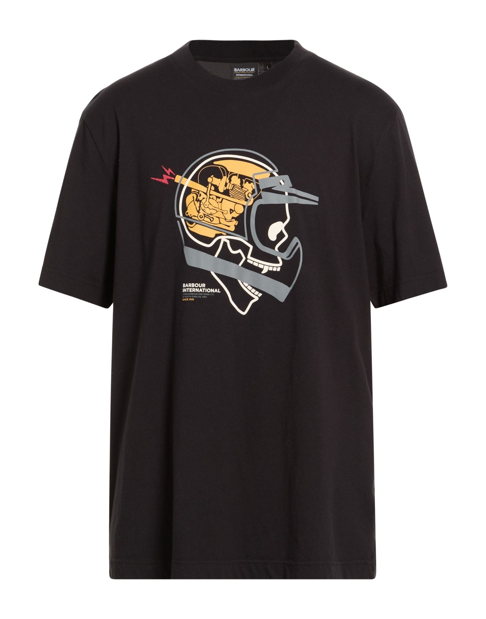 BARBOUR T-shirts Herren Schwarz von BARBOUR