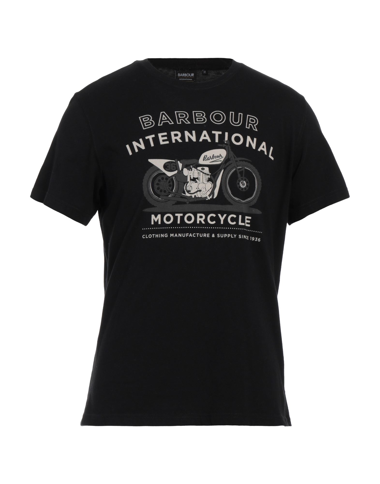 BARBOUR T-shirts Herren Schwarz BARBOUR T-shirts Herren Schwarz von BARBOUR