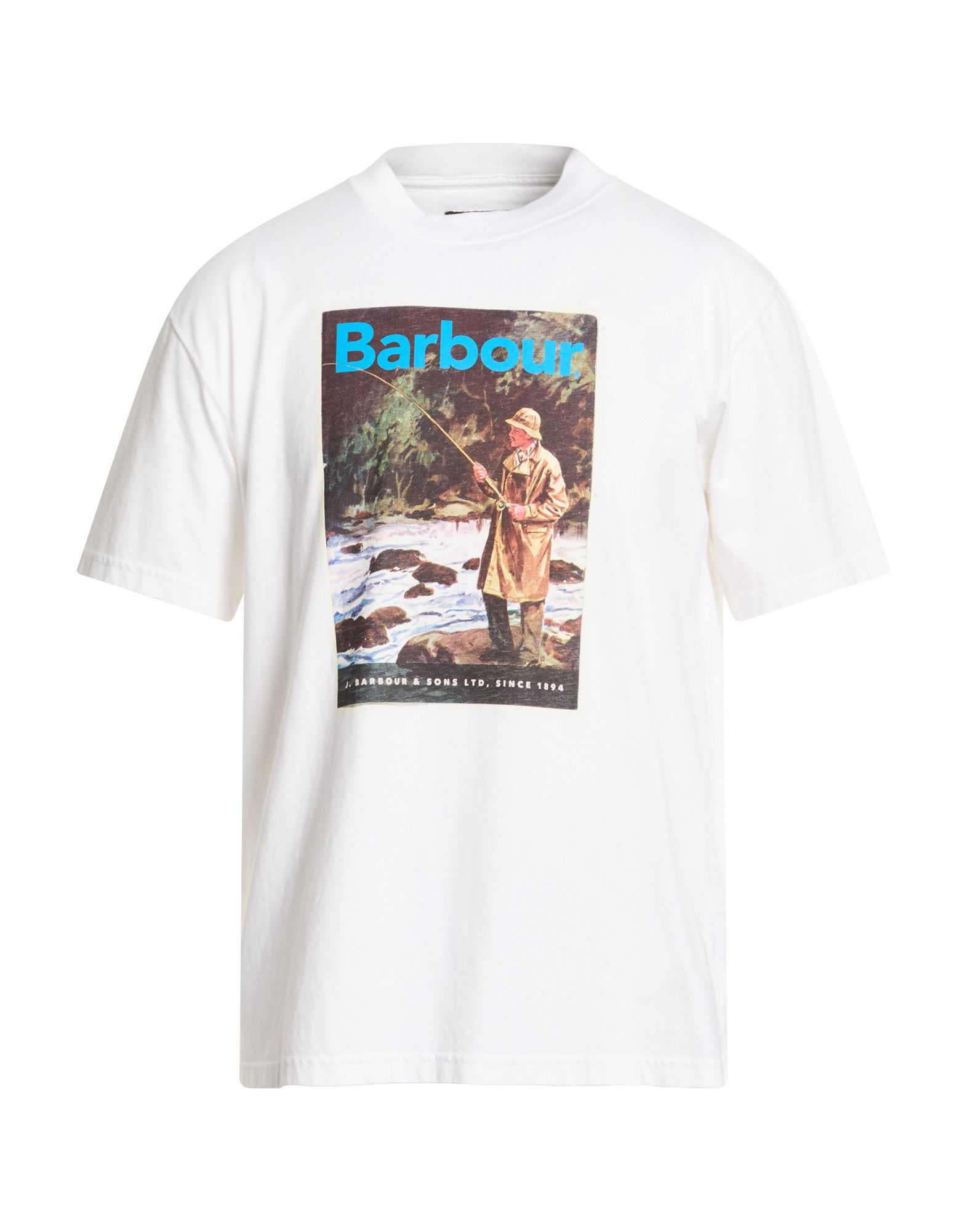 BARBOUR T-shirts Herren Weiß von BARBOUR