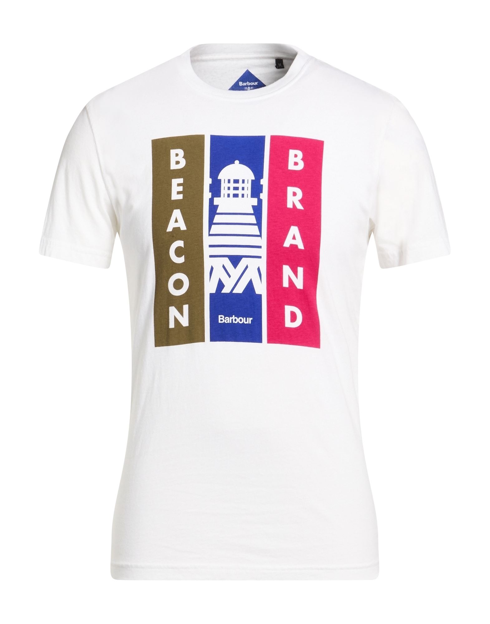 BARBOUR T-shirts Herren Weiß von BARBOUR
