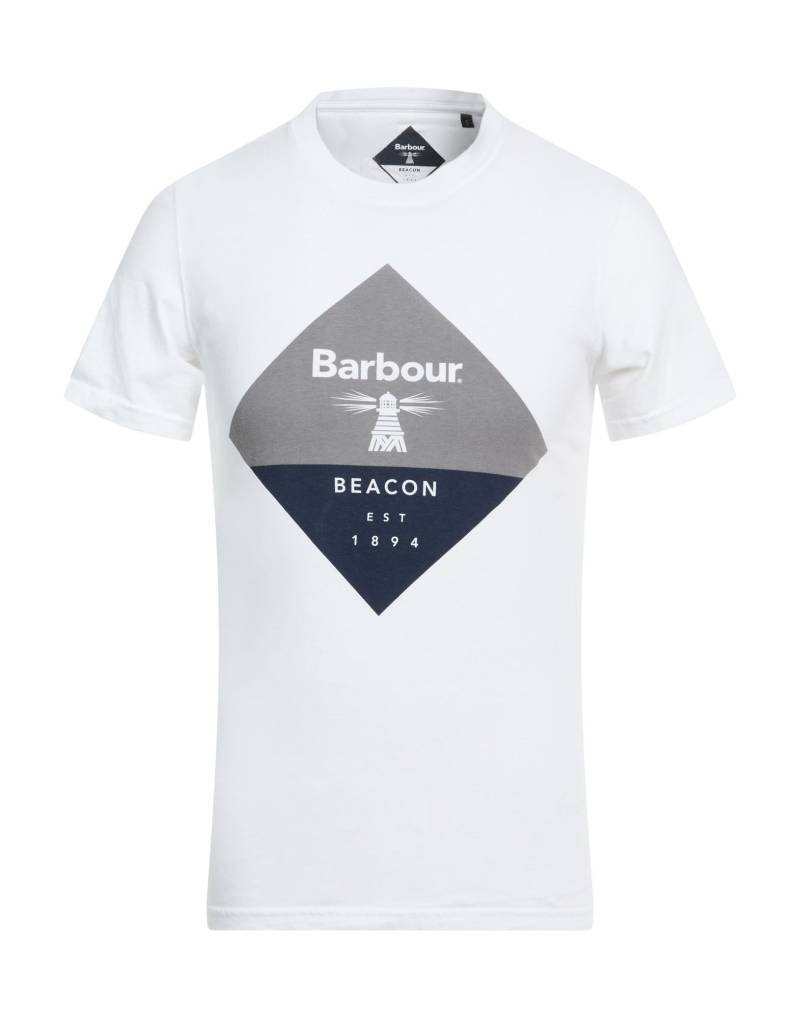 BARBOUR T-shirts Herren Weiß von BARBOUR