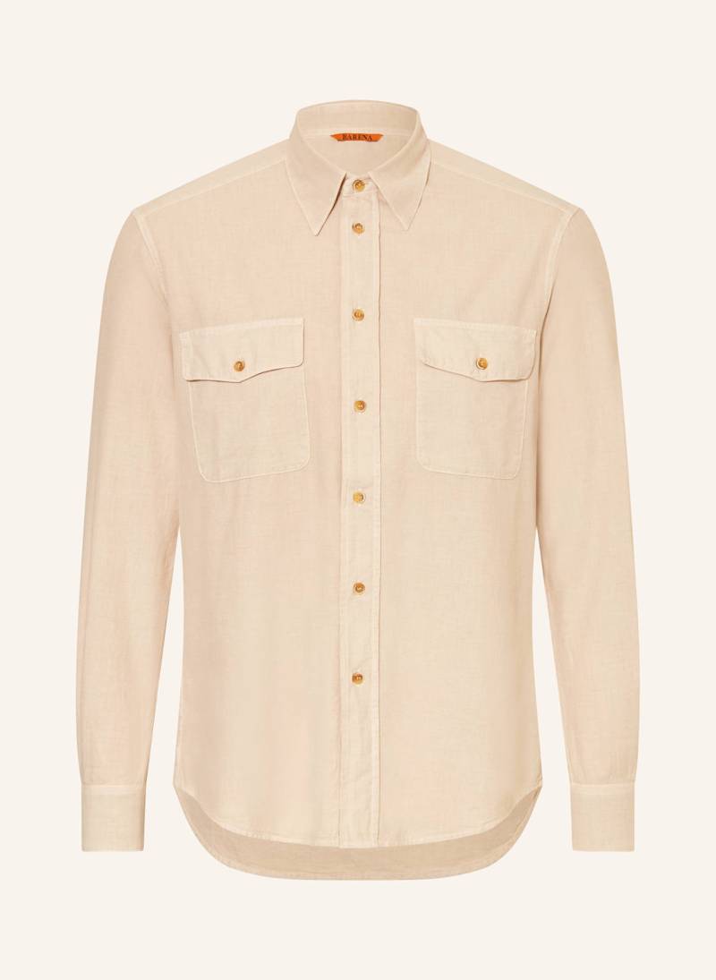 Barena Venezia Hemd Camicia Deca Regular Fit beige von BARENA VENEZIA