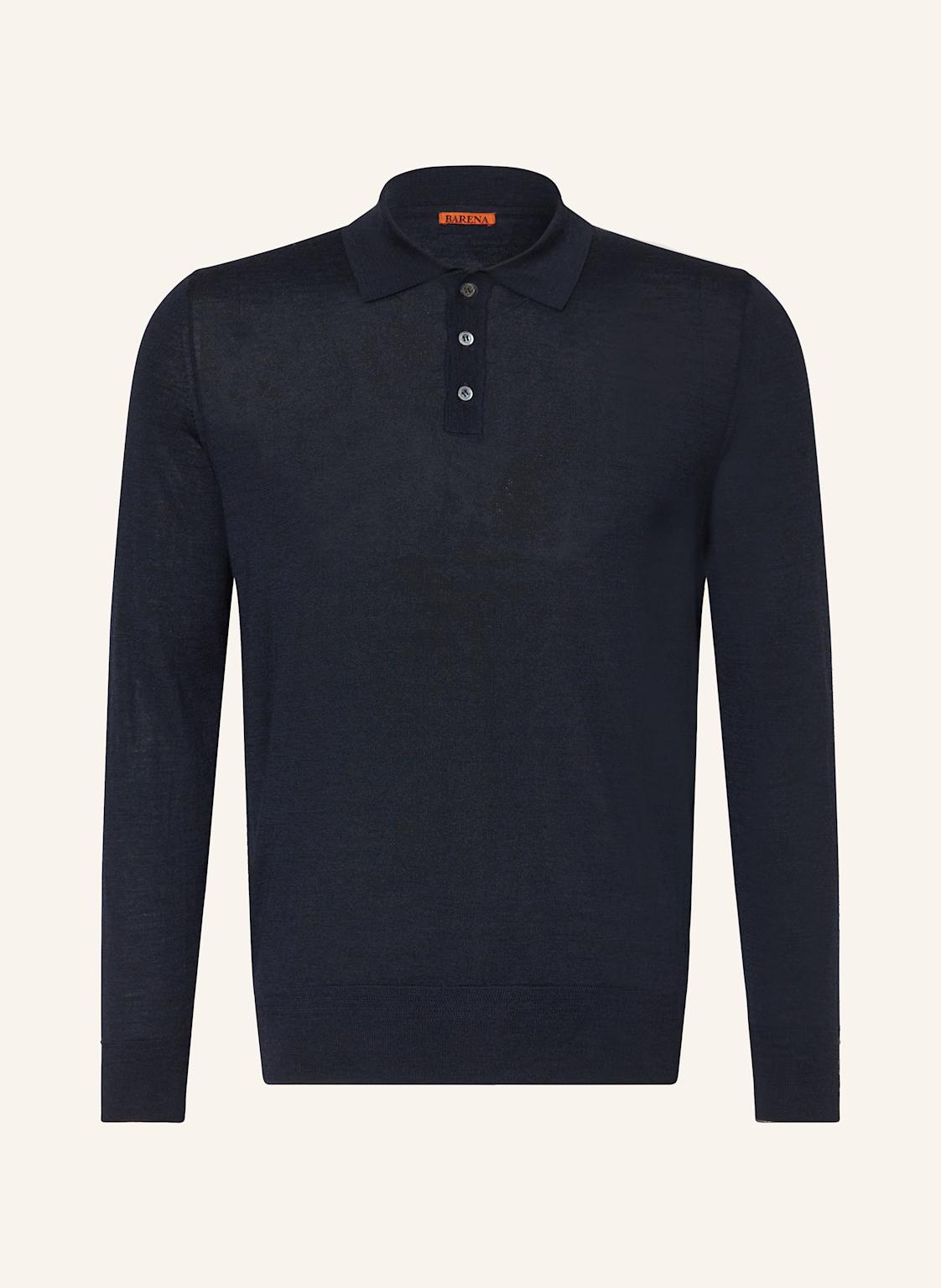 Barena Venezia Strick-Poloshirt blau von BARENA VENEZIA