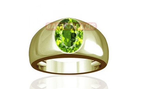 Grüner Peridot Männer Ring Massiv 925 Sterling Silber Oval Lab-Edelstein Handgemachter Schmuck Personalisierte Versprechen Geschenk Für von BARIKAGEMS