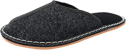 BARJA Hausschuhe aus Filz mit Gummisohlen - Filzpantoffeln – Gr. 41 von R Revise