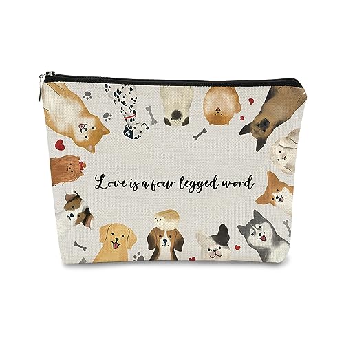 Barper Make-up-Tasche für Hunde, Dackel, Corgi-Tasche, Geschenk für Hundeliebhaber, Geschenke für Frauen, Hundemutter, Make-up-Liebhaber, Geschenkidee, Tierliebhaber, Geschenk, DOG 10 von BARPERY