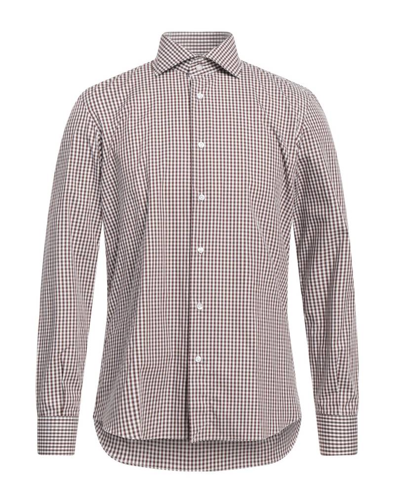 BARROW'S Hemd Herren Dunkelbraun von BARROW'S