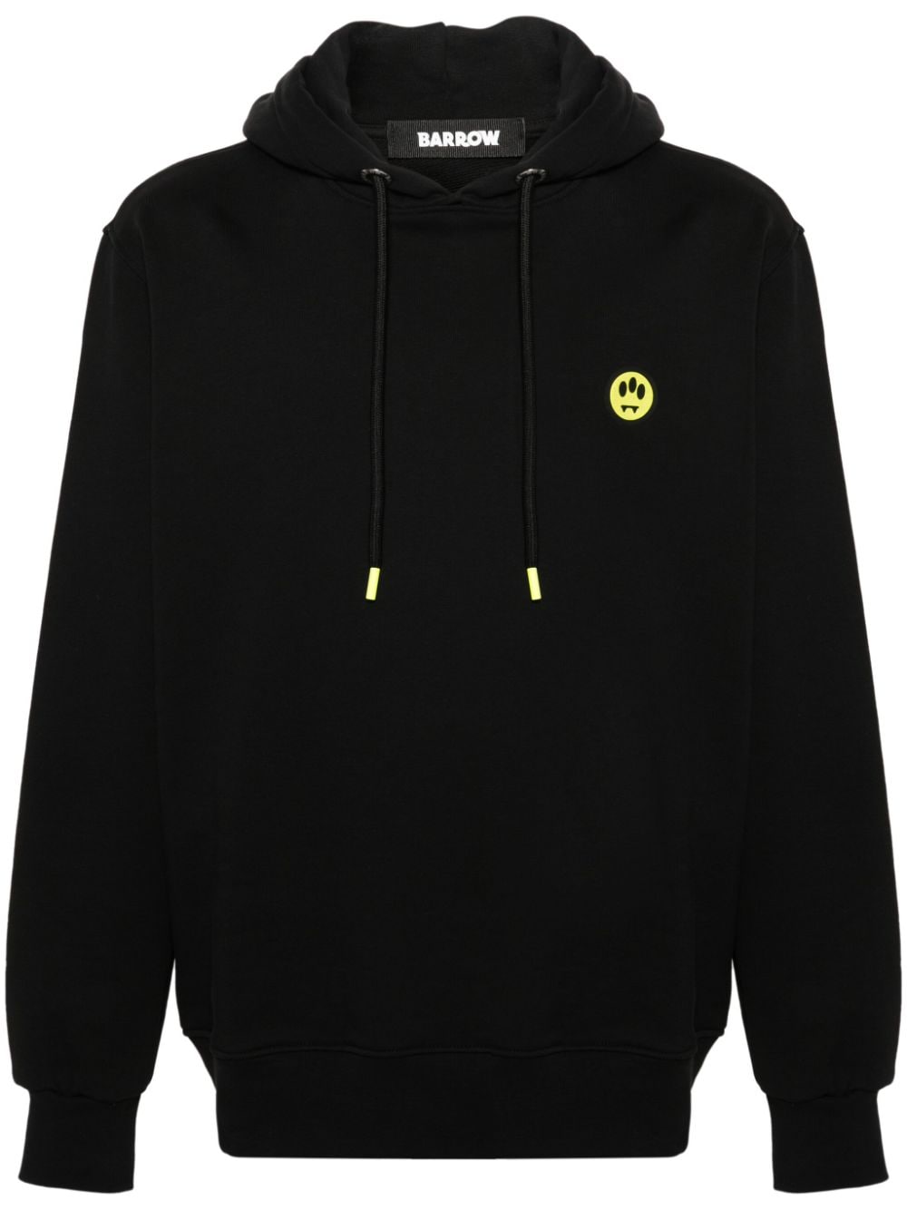 BARROW Hoodie mit Gesicht-Applikation - Schwarz von BARROW