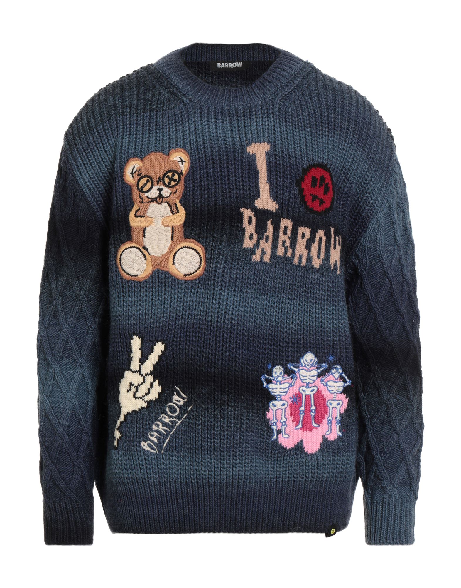 BARROW Pullover Herren Taubenblau BARROW Pullover Herren Taubenblau von BARROW