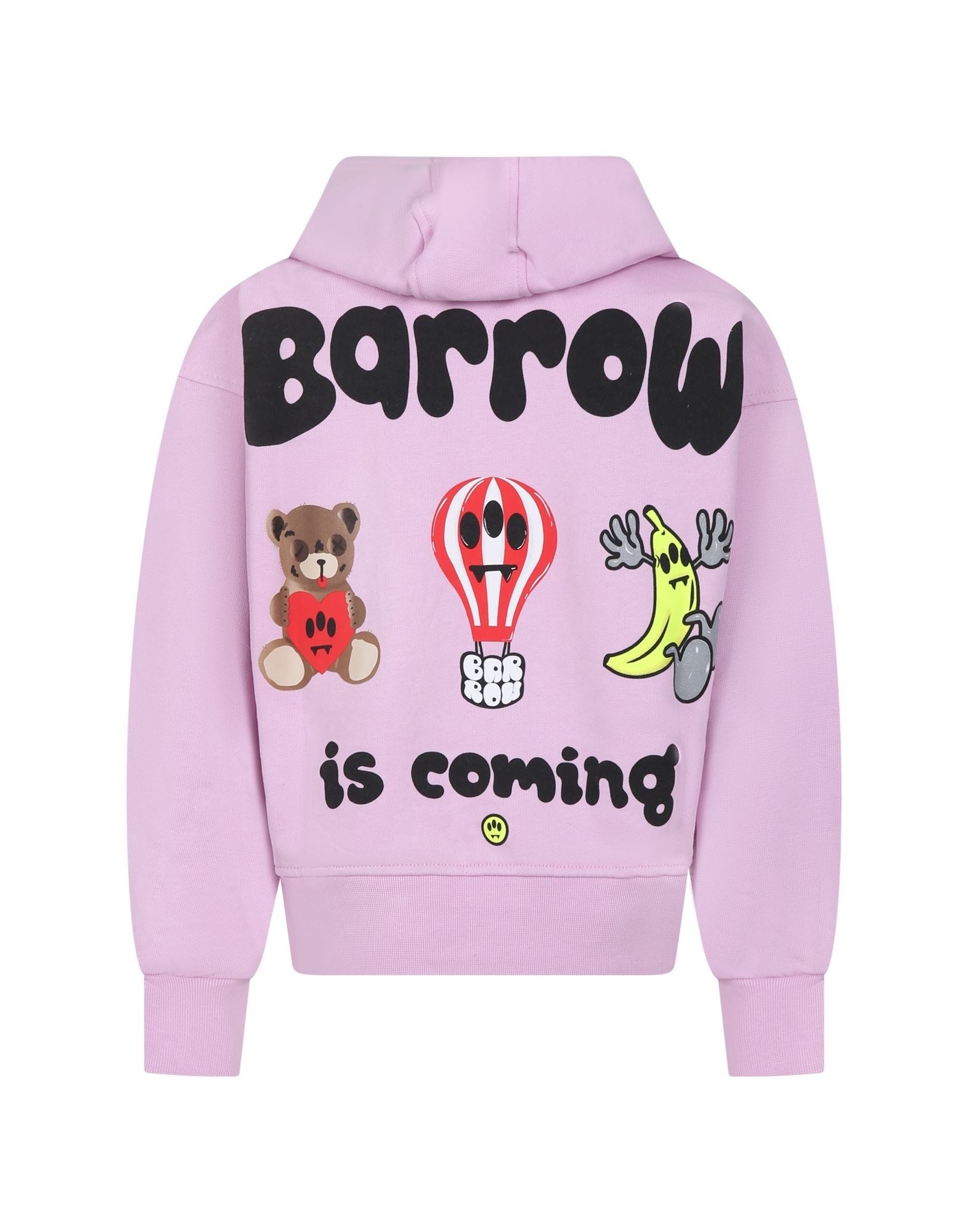 BARROW Sweatshirt Damen Rosa von BARROW