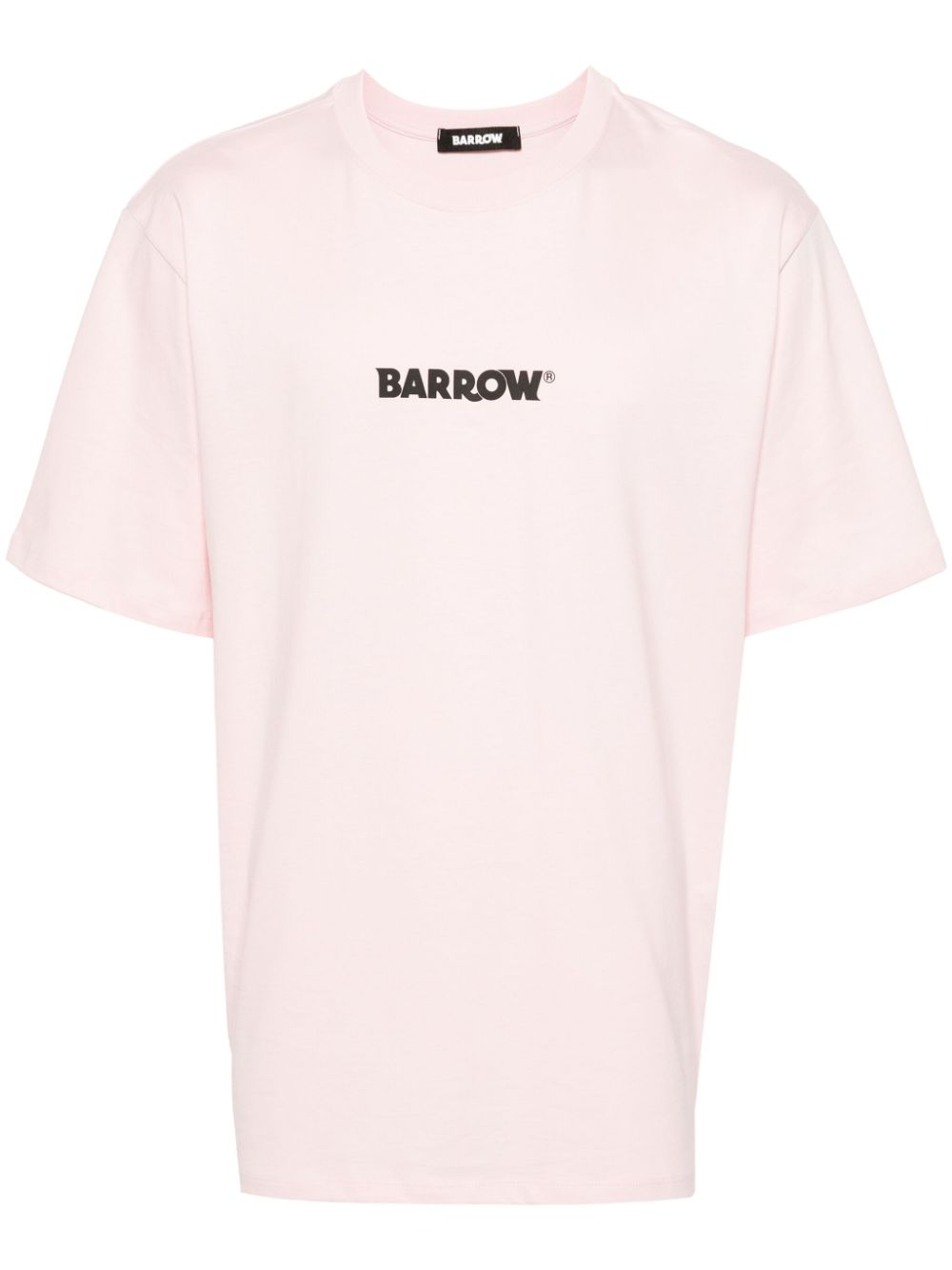 BARROW T-Shirt mit Logo-Print - Rosa von BARROW