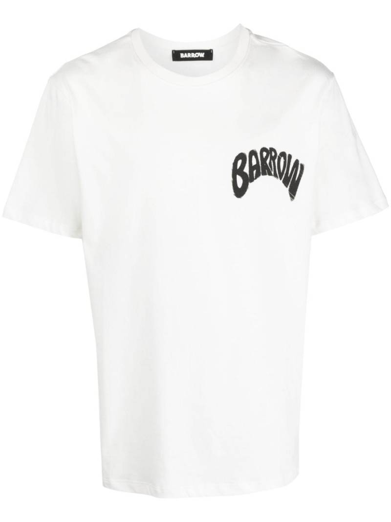 BARROW T-Shirt mit Logo-Print - Weiß von BARROW