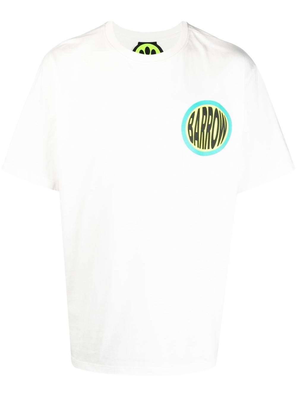 BARROW T-Shirt mit grafischem Logo-Print - Weiß von BARROW
