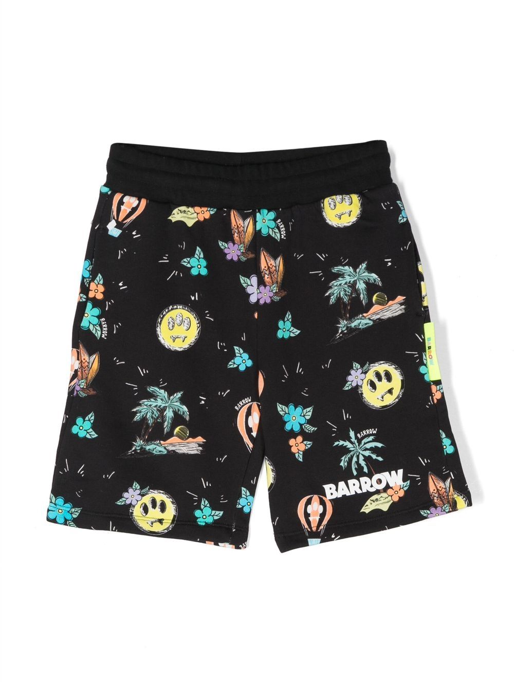 Barrow kids Joggingshorts mit grafischem Print - Schwarz von Barrow kids