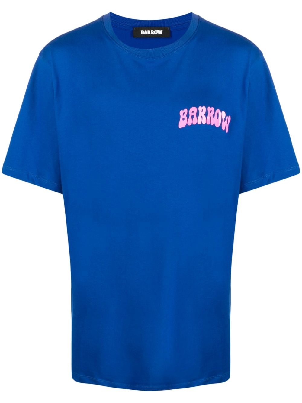 BARROW T-Shirt mit Logo-Print - Blau von BARROW