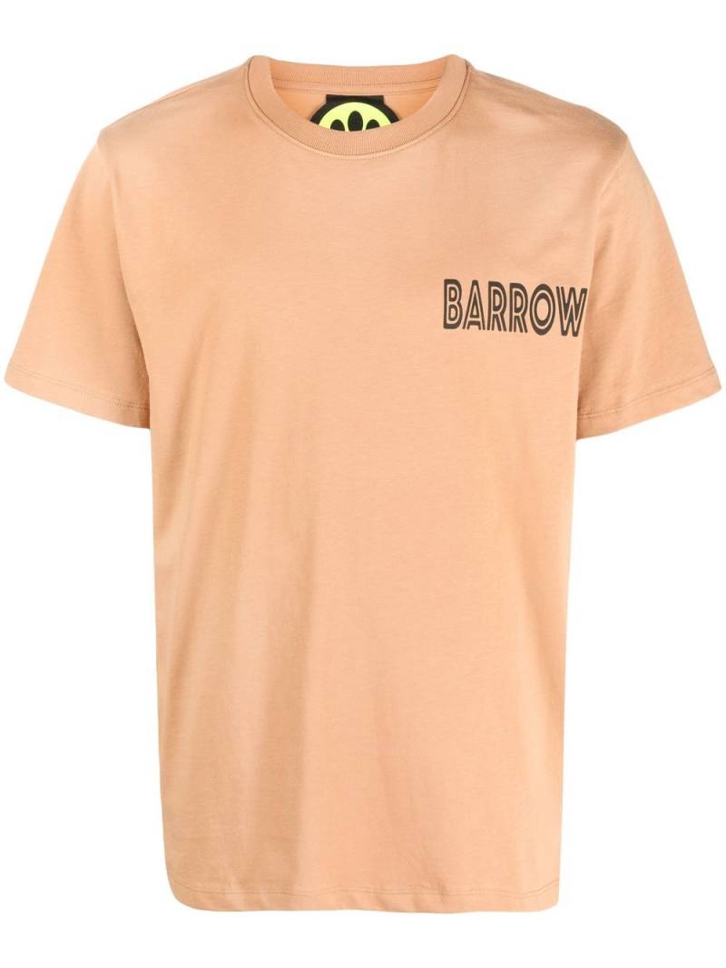 BARROW T-Shirt mit Logo-Print - Braun von BARROW