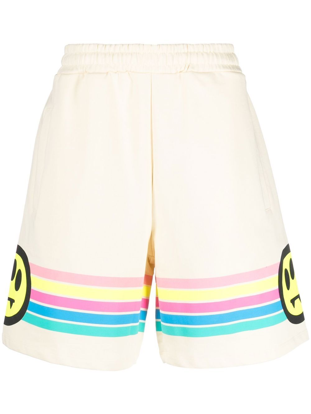 BARROW Shorts mit Logo-Print - Nude von BARROW