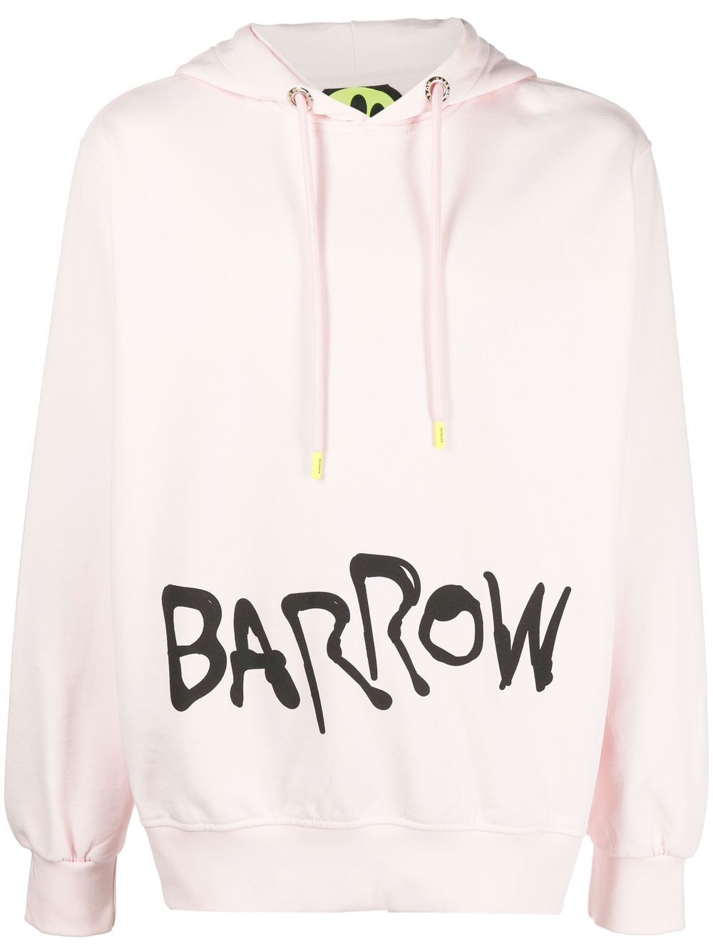 BARROW Hoodie mit Logo-Print - Rosa von BARROW