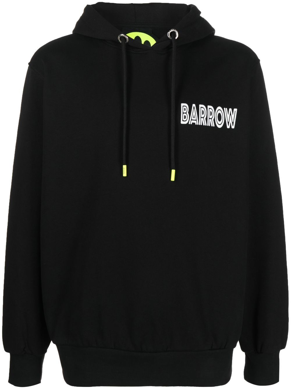 BARROW Hoodie mit Logo-Print - Schwarz von BARROW