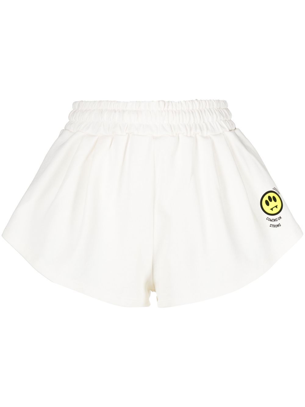 BARROW Shorts mit Logo-Print - Weiß von BARROW