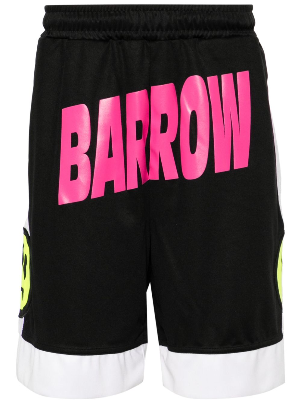 BARROW logo-print track shorts - Schwarz von BARROW