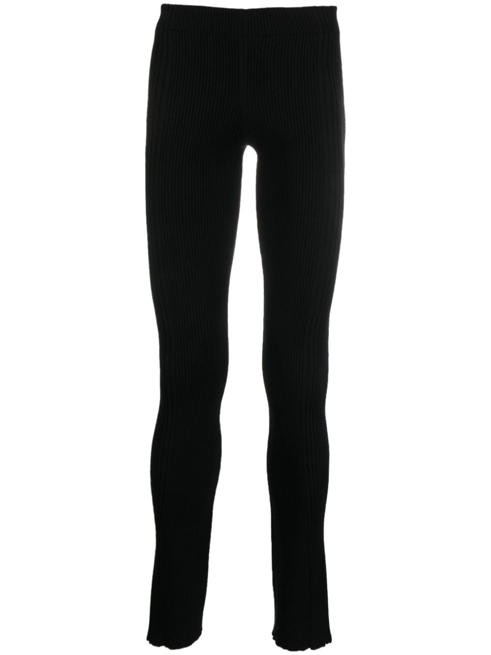 BARROW Gerippte Skinny-Hose - Schwarz von BARROW