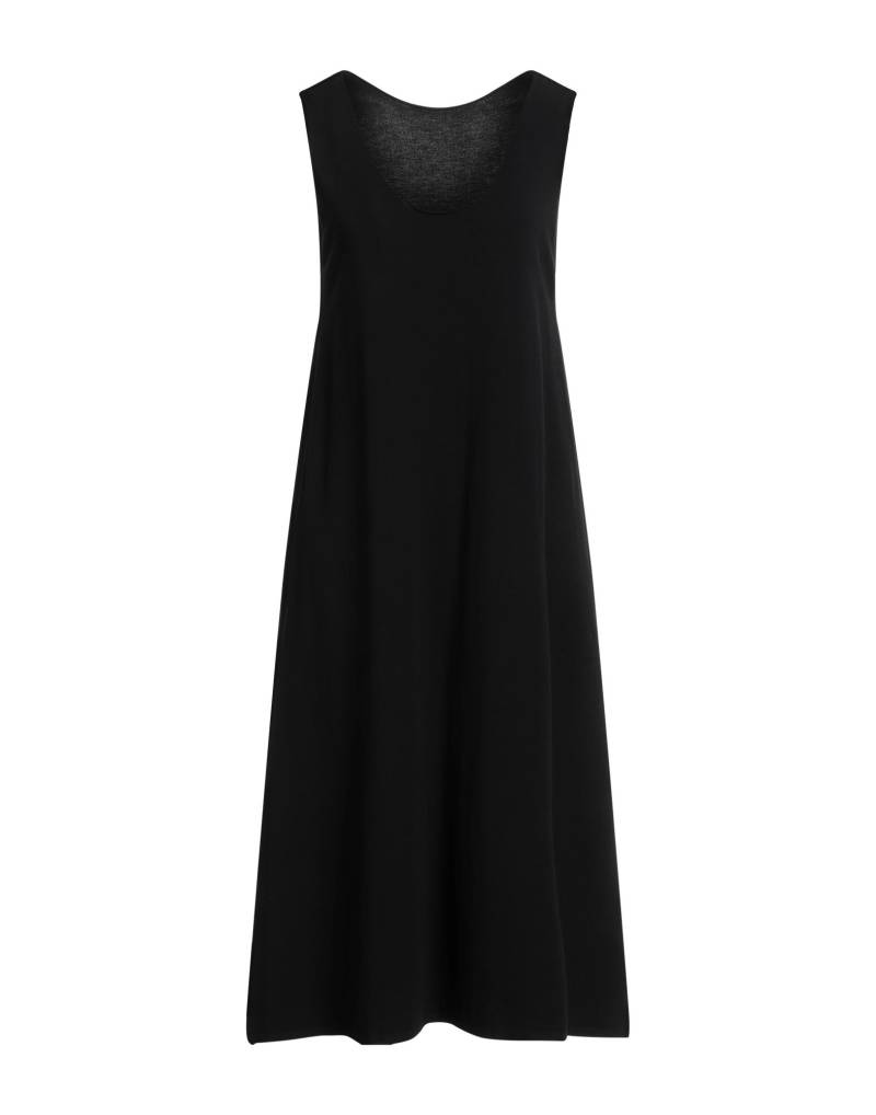 BASE MILANO Midi-kleid Damen Schwarz von BASE MILANO