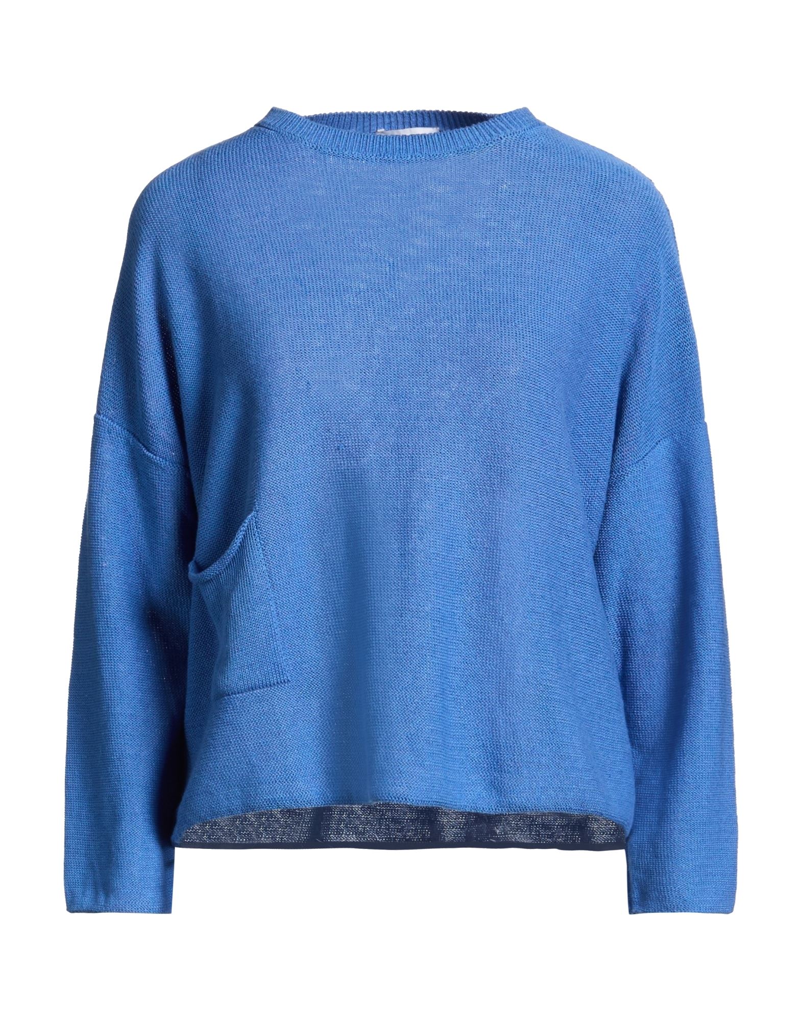 BASE MILANO Pullover Damen Azurblau von BASE MILANO